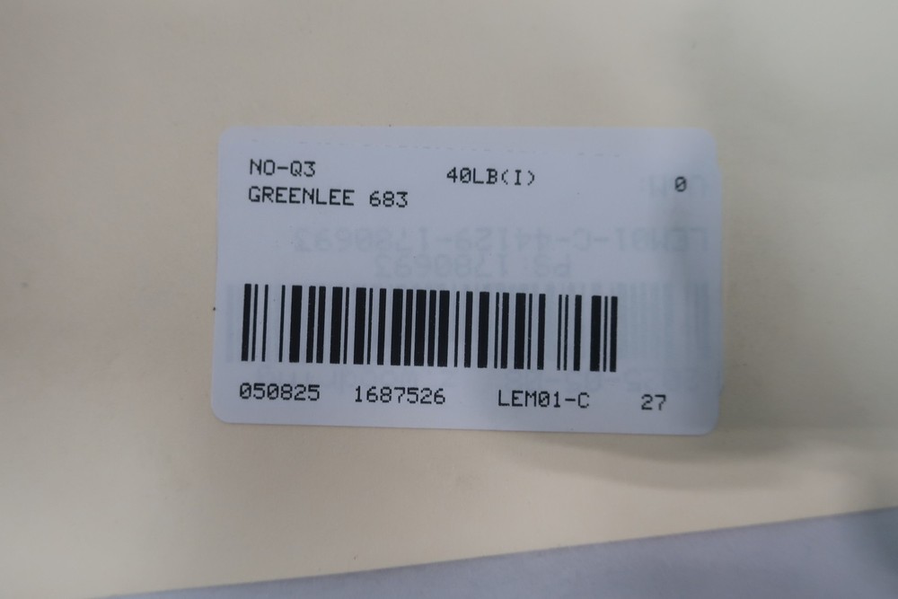 Greenlee 683 Screw Type Reel Stand