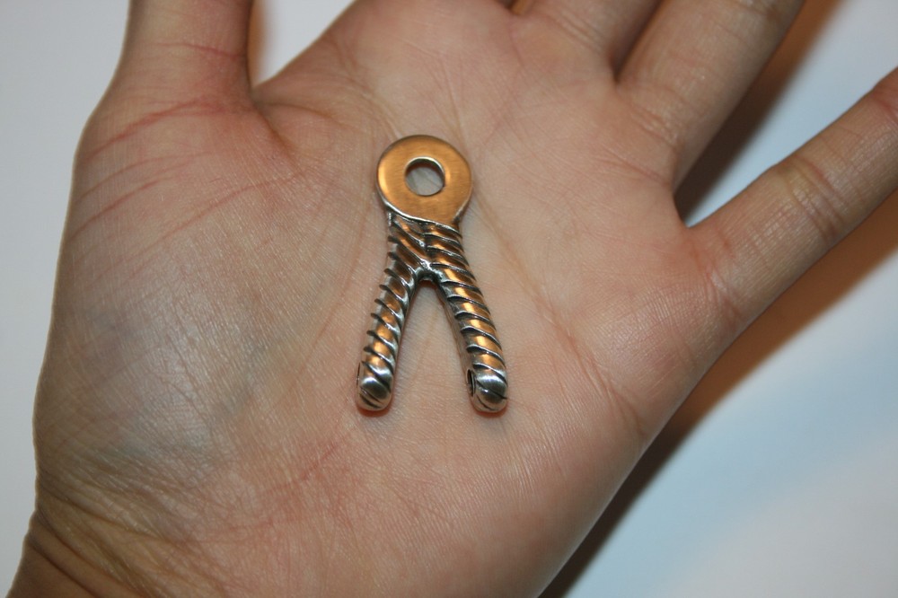 Necklace Pendant Twirled