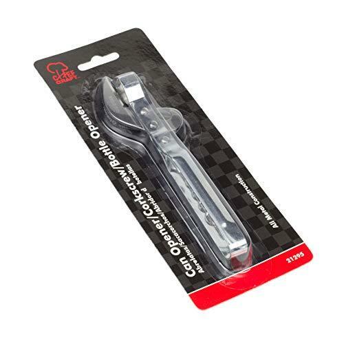 Chef Craft Old Fashioned Can Opener With Corkscrew