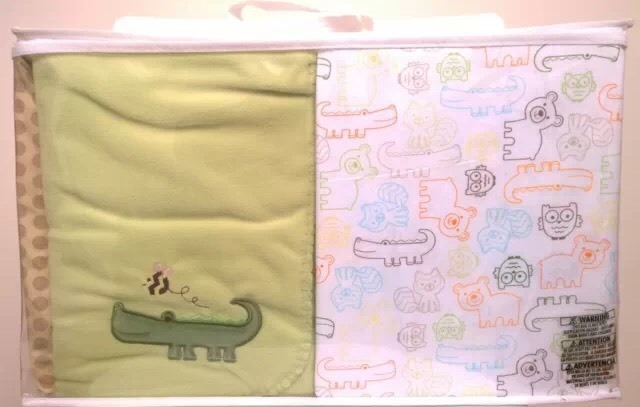 Circo 4pc Crib Bedding Set - Jungle Stack Safari Animals