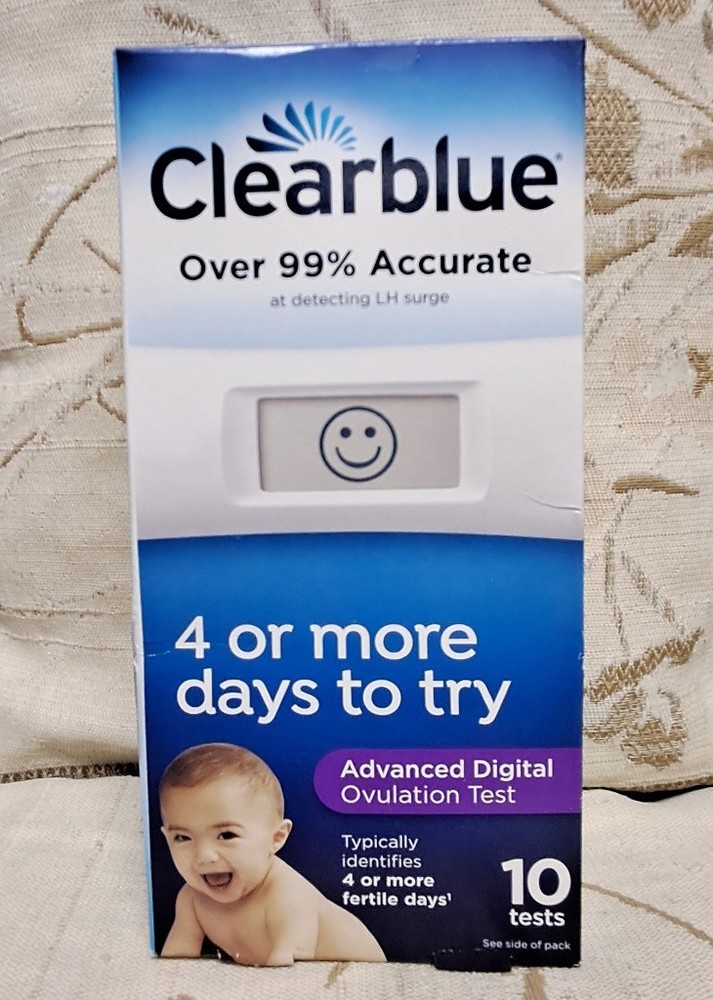 Clearblue Advanced Digital Ovulation Test 10ct, exp. 12-26-2026