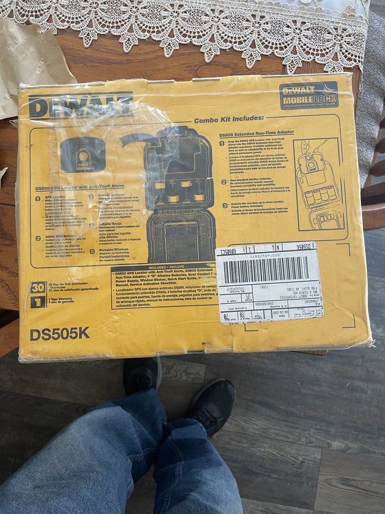 MobileLock Motion Detector Combo Kit by DeWALT (UNOPENED)