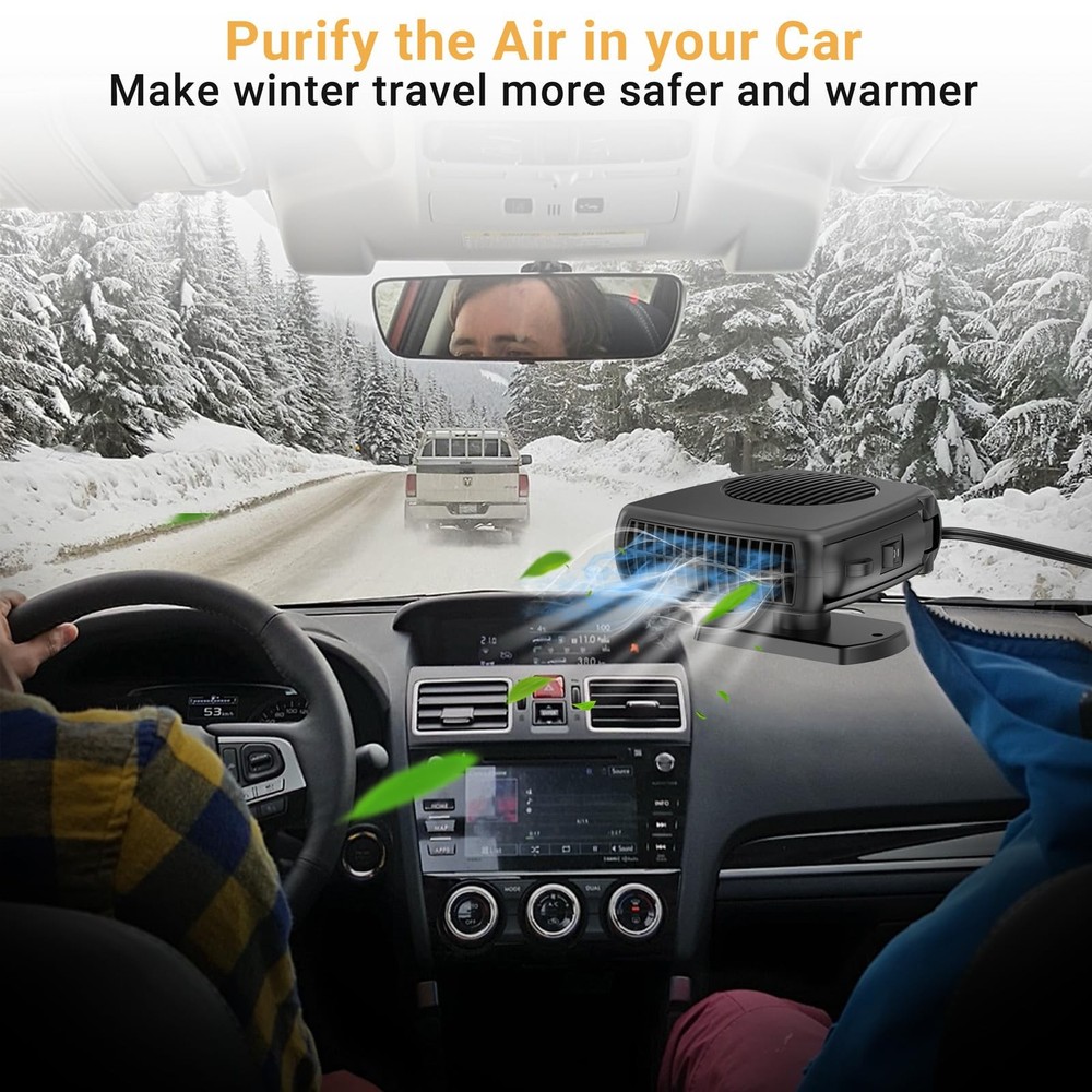 12V Car Heater, 200W Heaters That Plug Into Cigarette Lighter