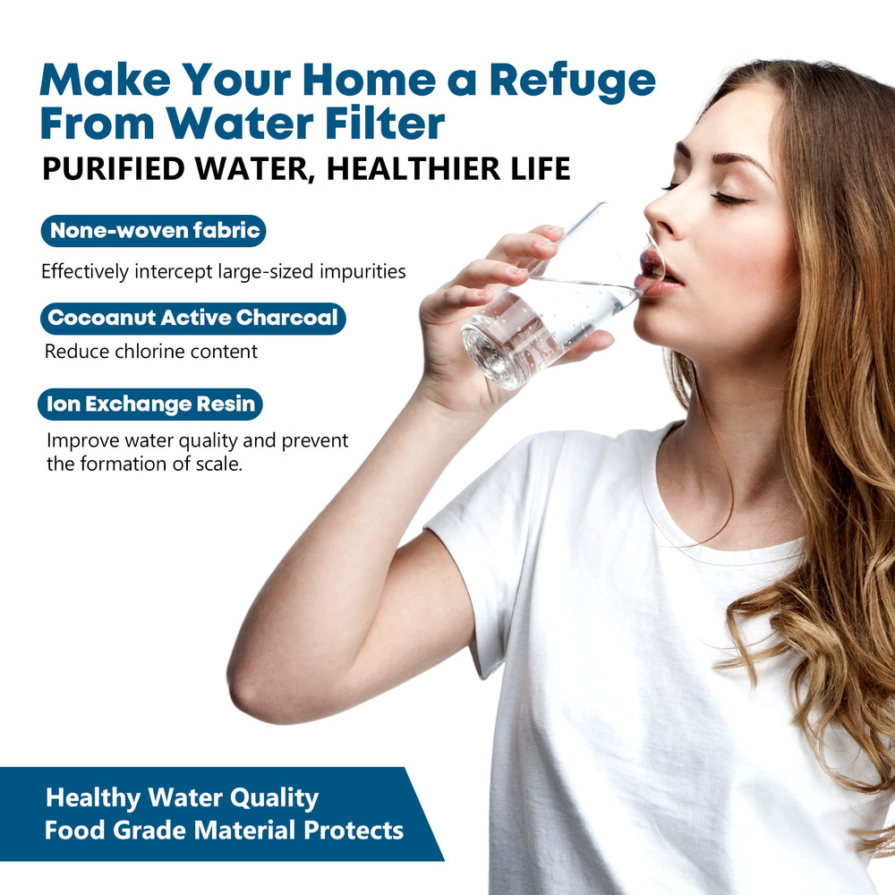 Water Filter Replacement Fit for Zero Pitcher and Dispenser ZR-001 ZR-017 3Pack