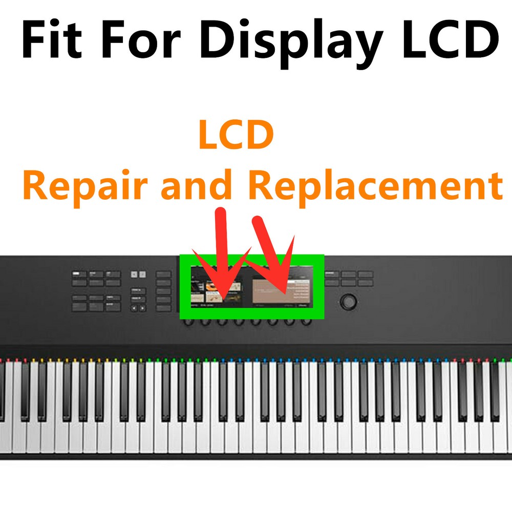 1PCS LCD Fit For Native Instruments Komplete Kontrol S61 Mk2 Display replacement