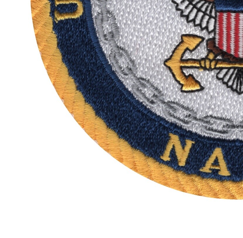 Navy Crest Patch