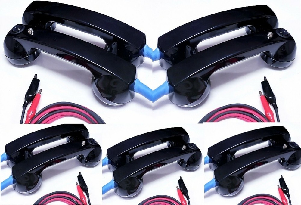 Loop Check Phone Set Continuity, Continuity Test Phones - 5 SETS WHOLESALE