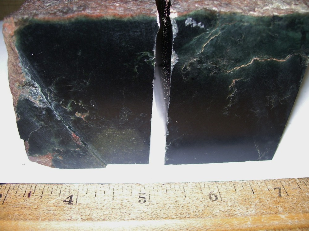 Wyoming Black Jade Rough