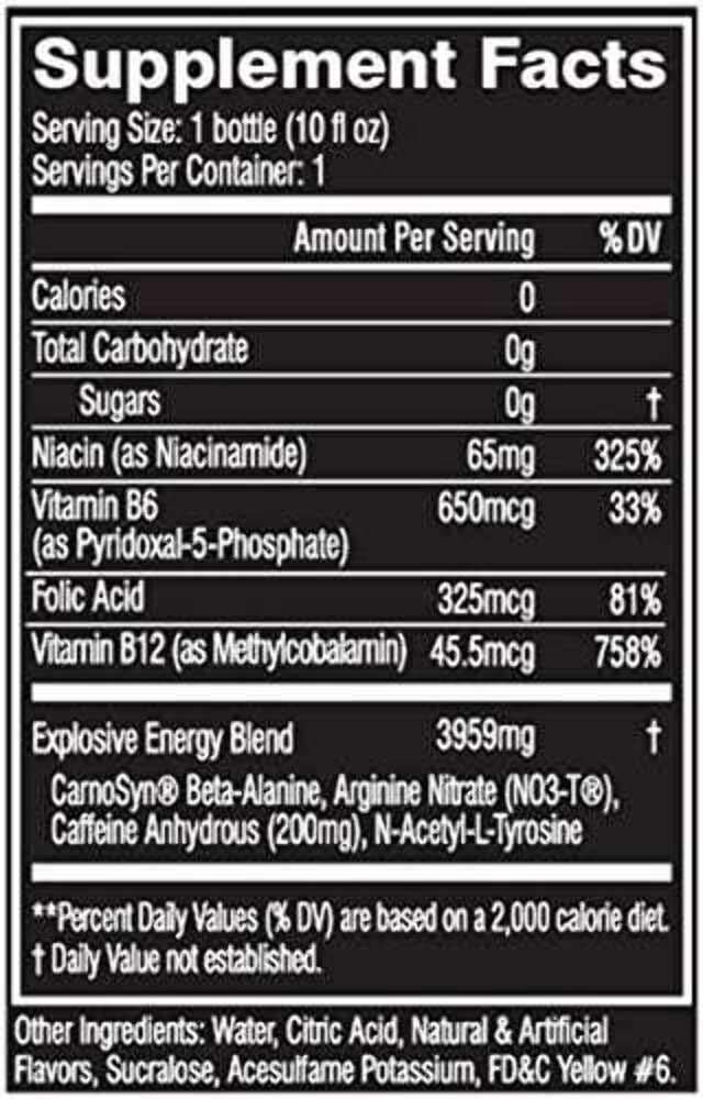 16oz C4 Energy Drink - Boost Performance with 200mg Caffeine & Zero Sugar