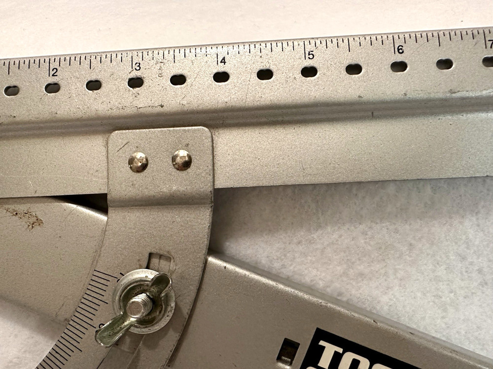 Tool Shop Metal Protractor