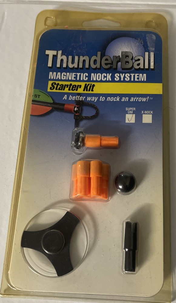 THUNDERBALL SUPER-UNI STARTER KIT - ORANGE - MAGNETIC NOCK SYSTEM