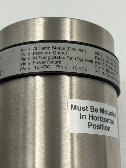 MKS Instruments E28B-24565 Range 0.1 Torr Baratron Etch Manometer Used