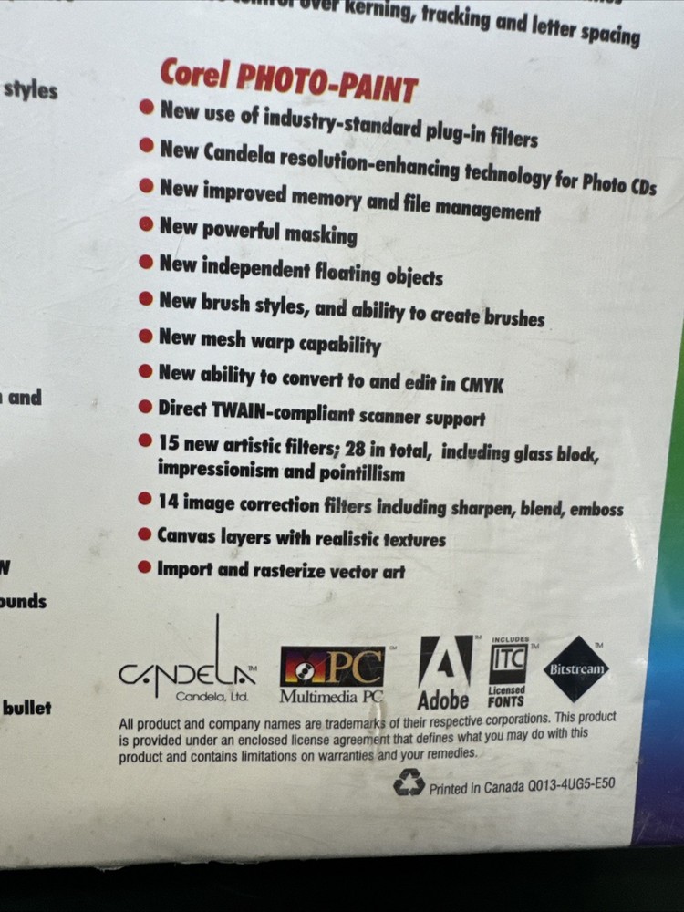 Vintage Corel Draw 5 PC CDROM