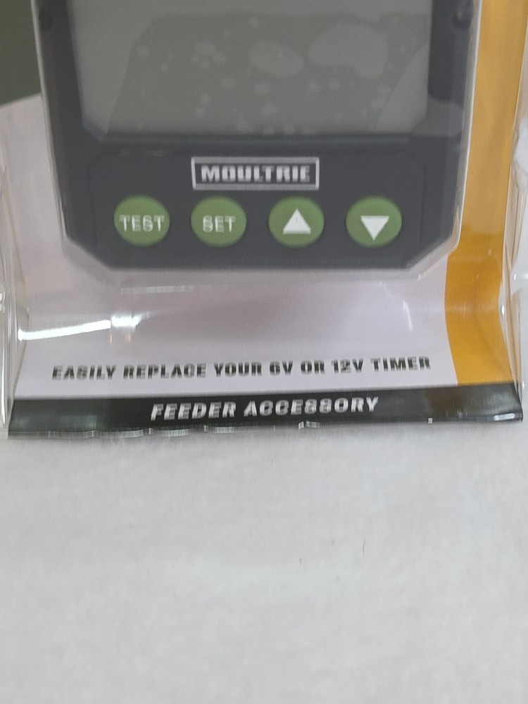 Moultrie Universal Digital Timer III Programmable Feeder Timer Black (MFA-15095)