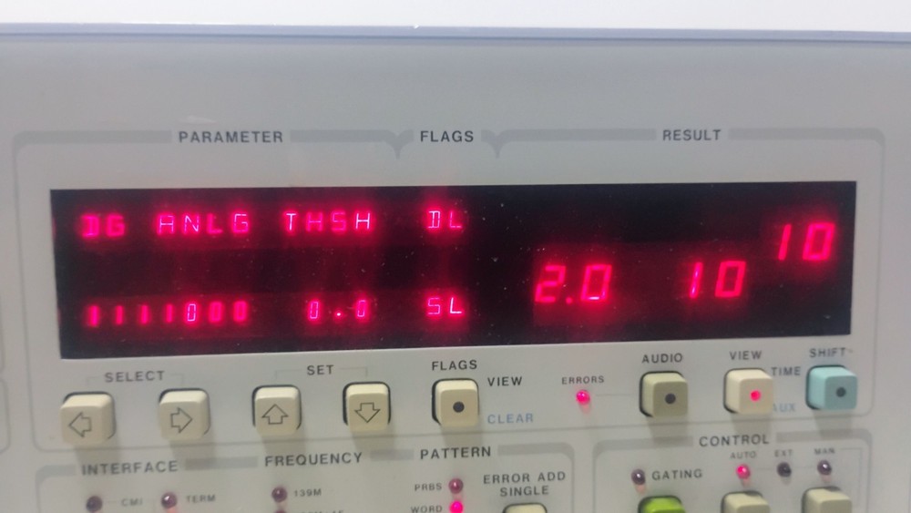 Clean Working Hewlett Packard 3764A Digital Transmission Analyzer