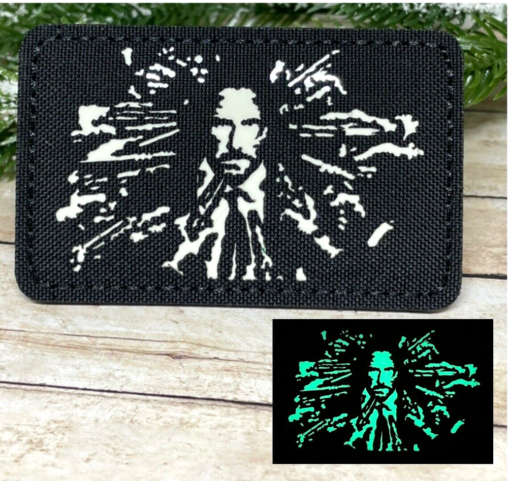 John Wick Patch - Tactical Morale Patch - Glow in the Dark Wick Gun Patch