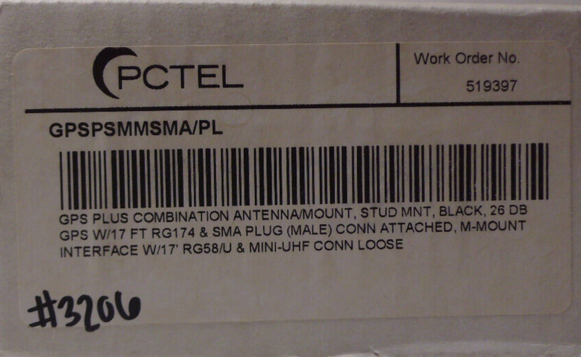 PCTEL GPS MAXRAD ANTENNA MOUNT GPSPSMMSMA/PL