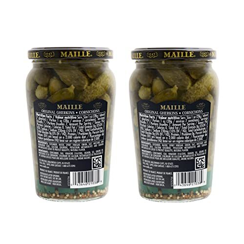 Maille Pickles Cornichons Original 14oz 2 Pack