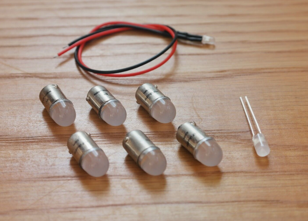 Heathkit AA-15 replacement LED lamps lights bulbs upgrade kit set
