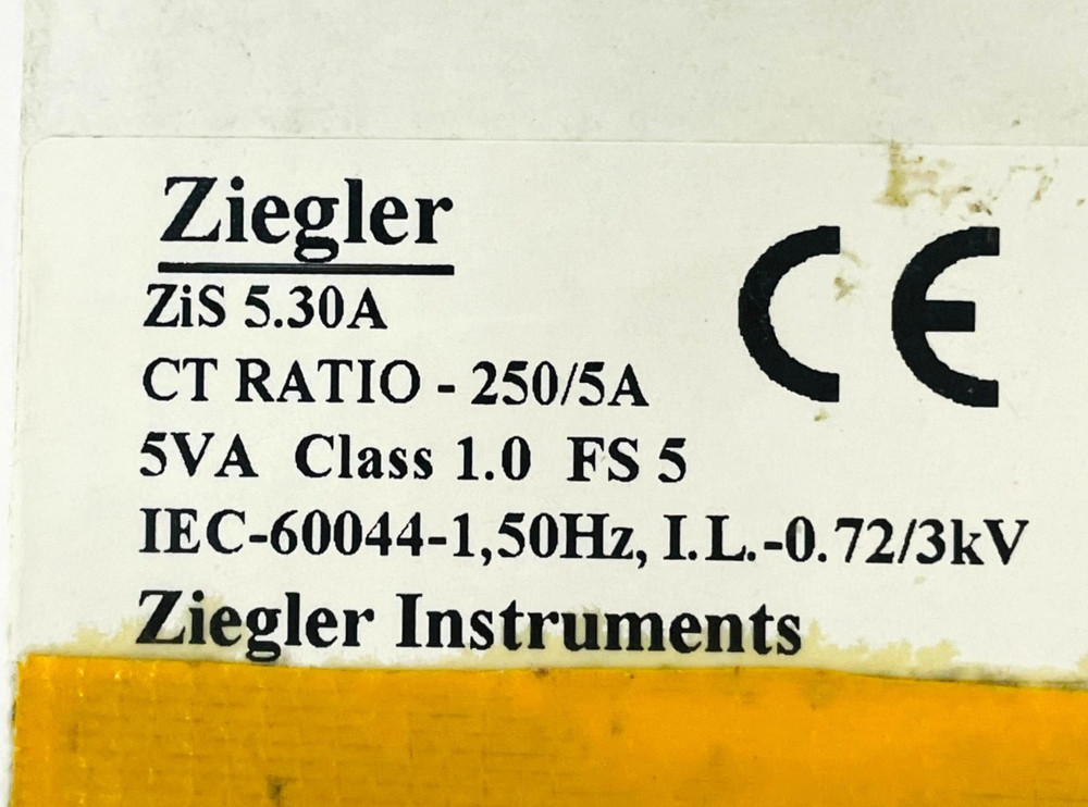 ZIEGLER ZiS 5.30A Current Transformer