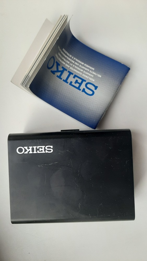 Seiko Watch Box only.