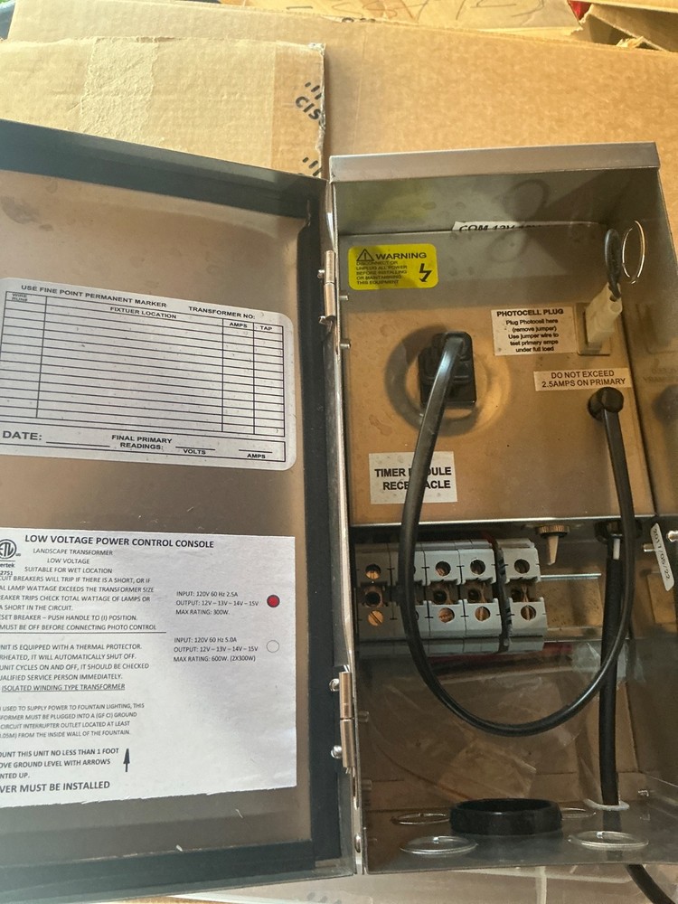 Sebco Low Voltage Lighting Transformer