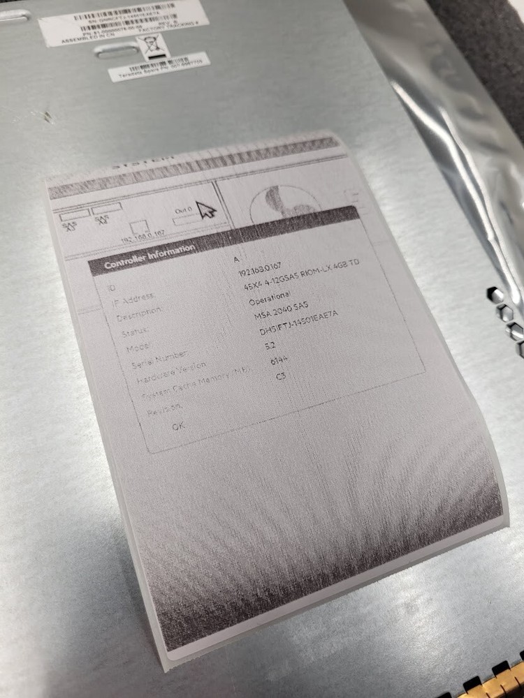 Dot Hill FRUTC05-01 12Gb SAS / FC Disk Array Controller Module 81-00000078-00-09