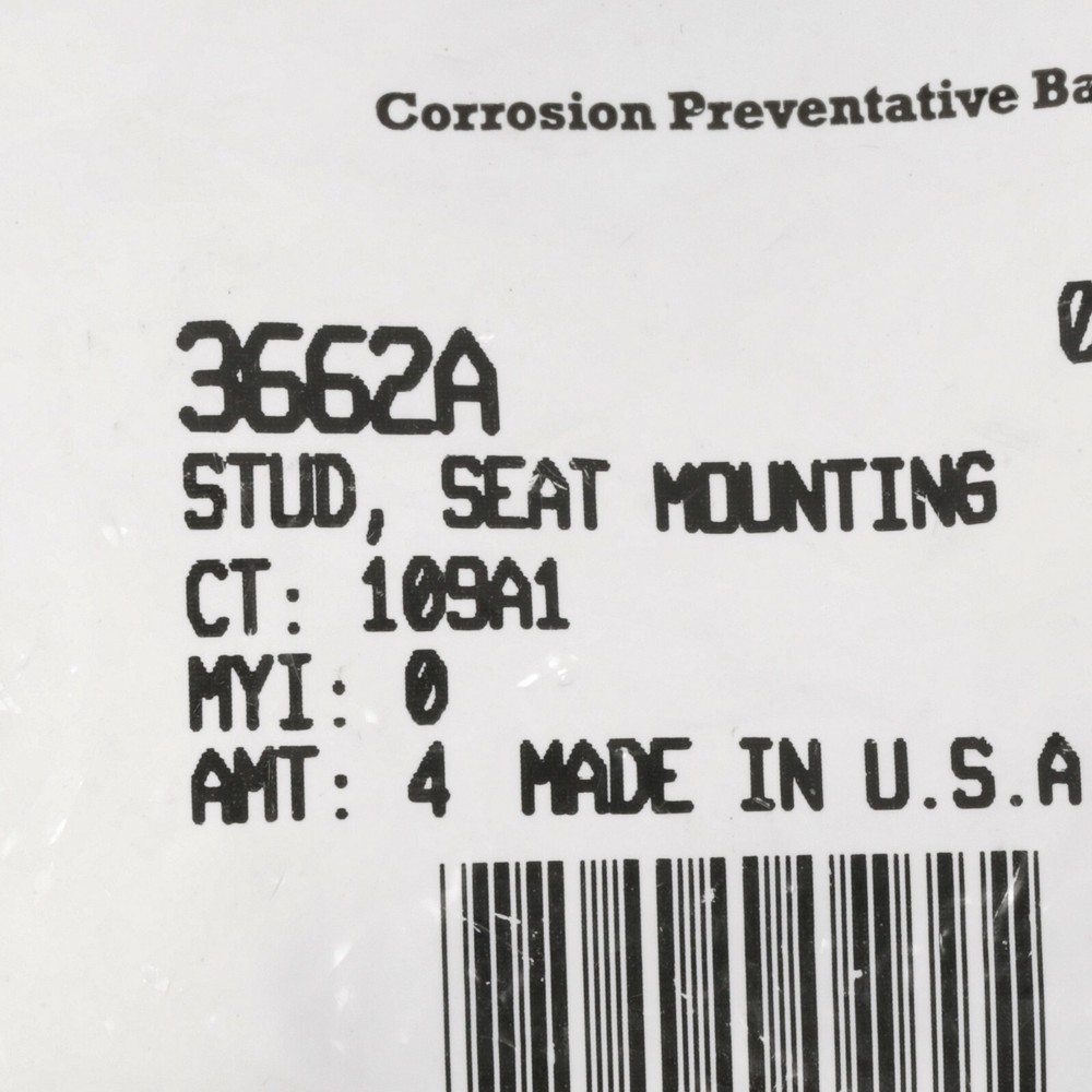 HARLEY-DAVIDSON SEAT MOUNTING STUD OEM NEW GENUINE 3662A