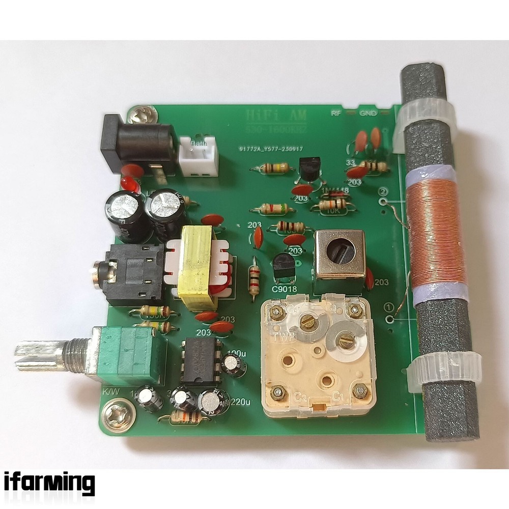 2P3 Radio Medium Wave Transmitter Signal Source AM DIY for Crystal Radio Testing