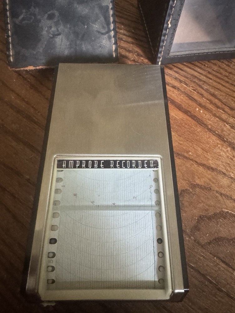 Vintage Amprobe Motor Meter Recorder Model UNTESTED