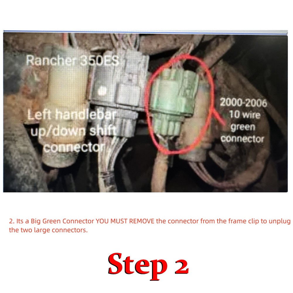 Bypass Angle Sensor Shift Motor Computer For Honda Rancher 350 ES 2000-2006