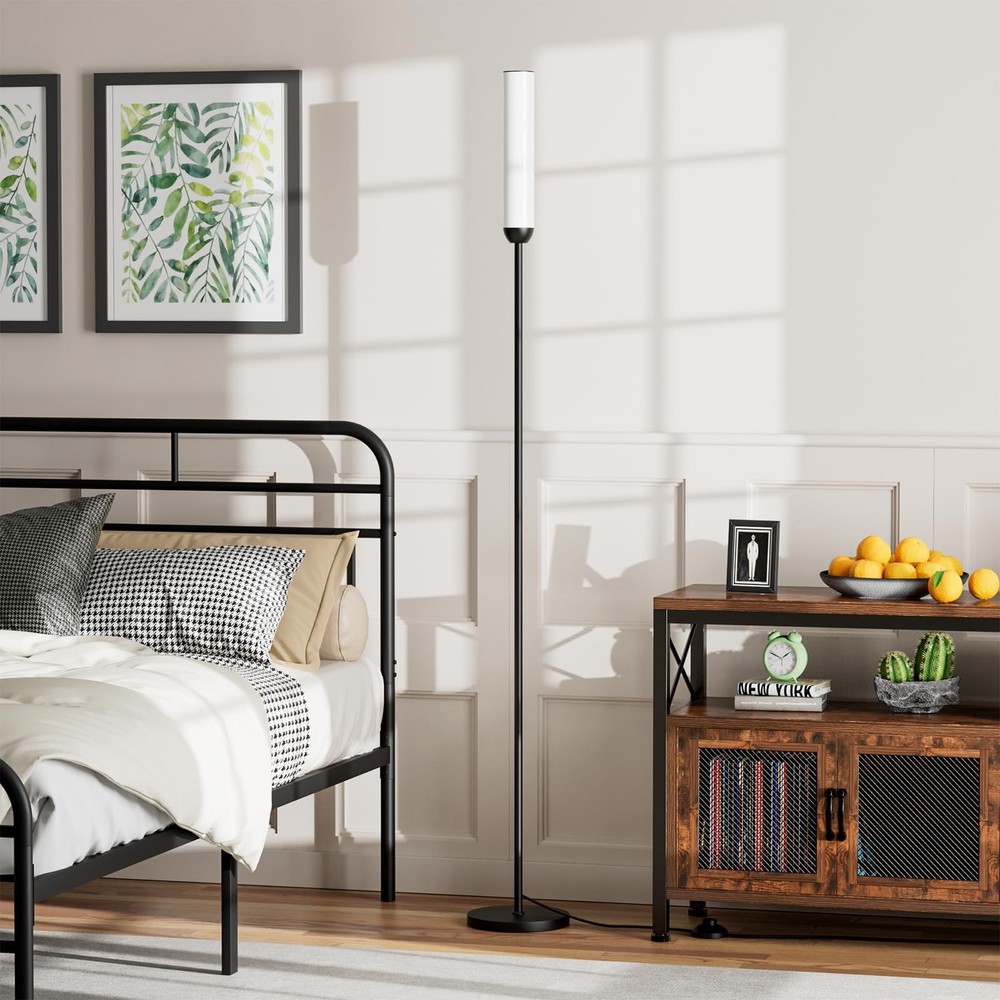 LED Floor Lamp with Remote Control, 65" Standing lamp with Stepless Adjustabl...