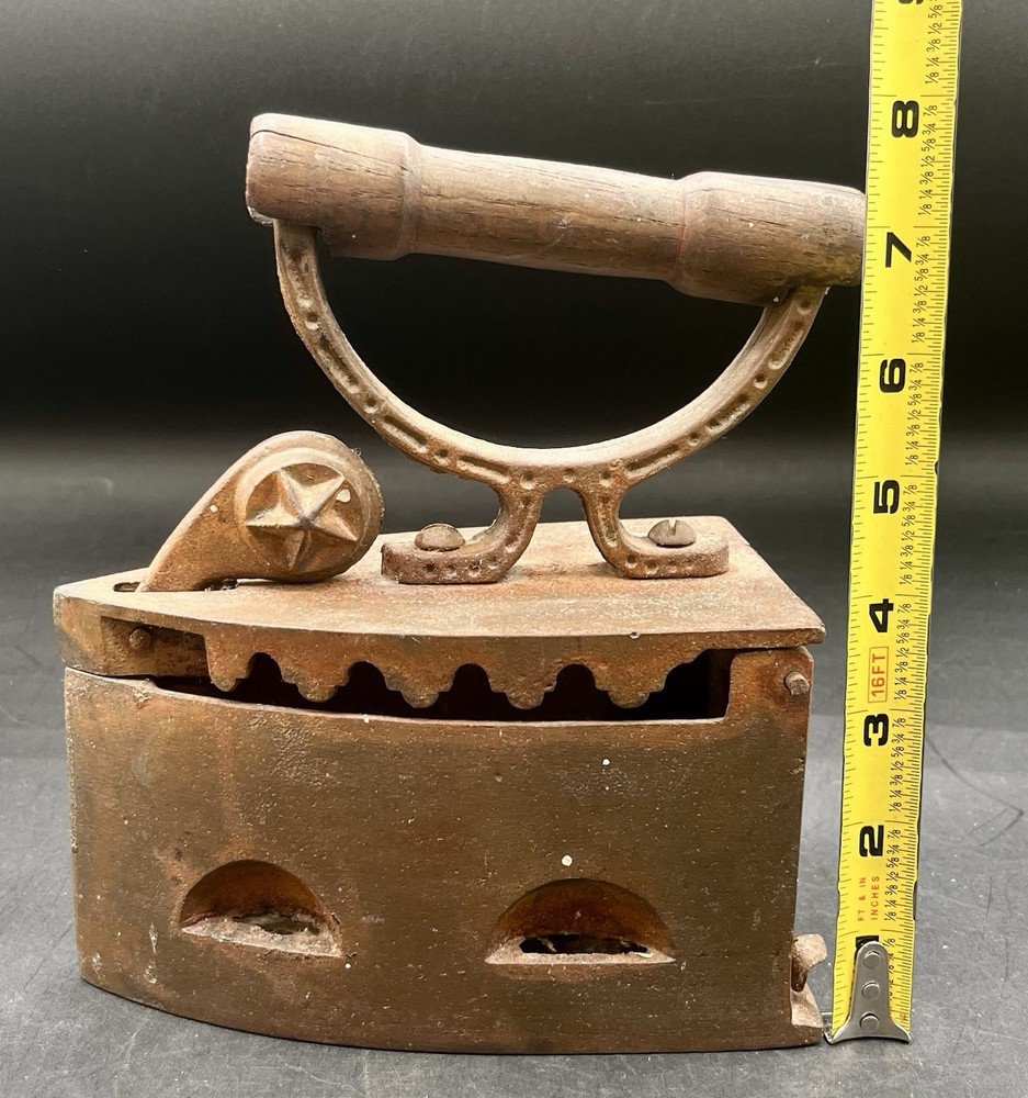 Antique Coal 19th Century Iron