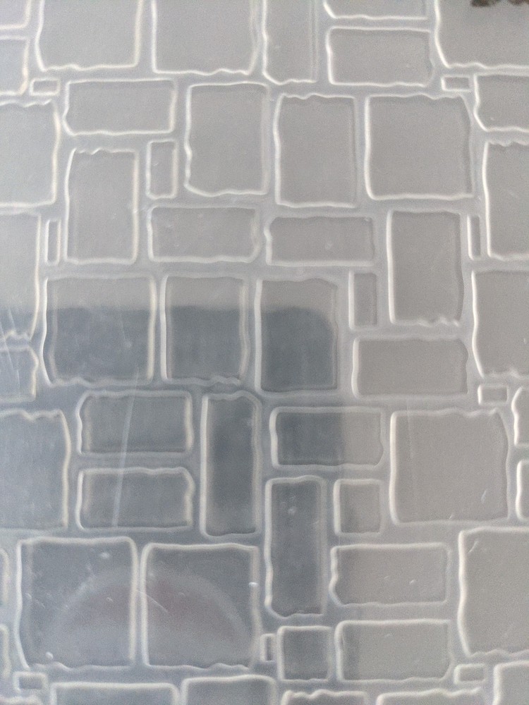 Darice Embossing Folder Brick Wall Pattern Stone Wall New Unopened