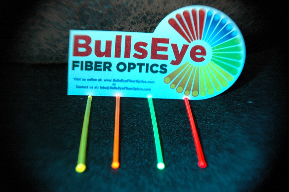 4x 1.5" RODS .060" (1.5mm) Fiber Optic Replacement Sight Inserts 🔫