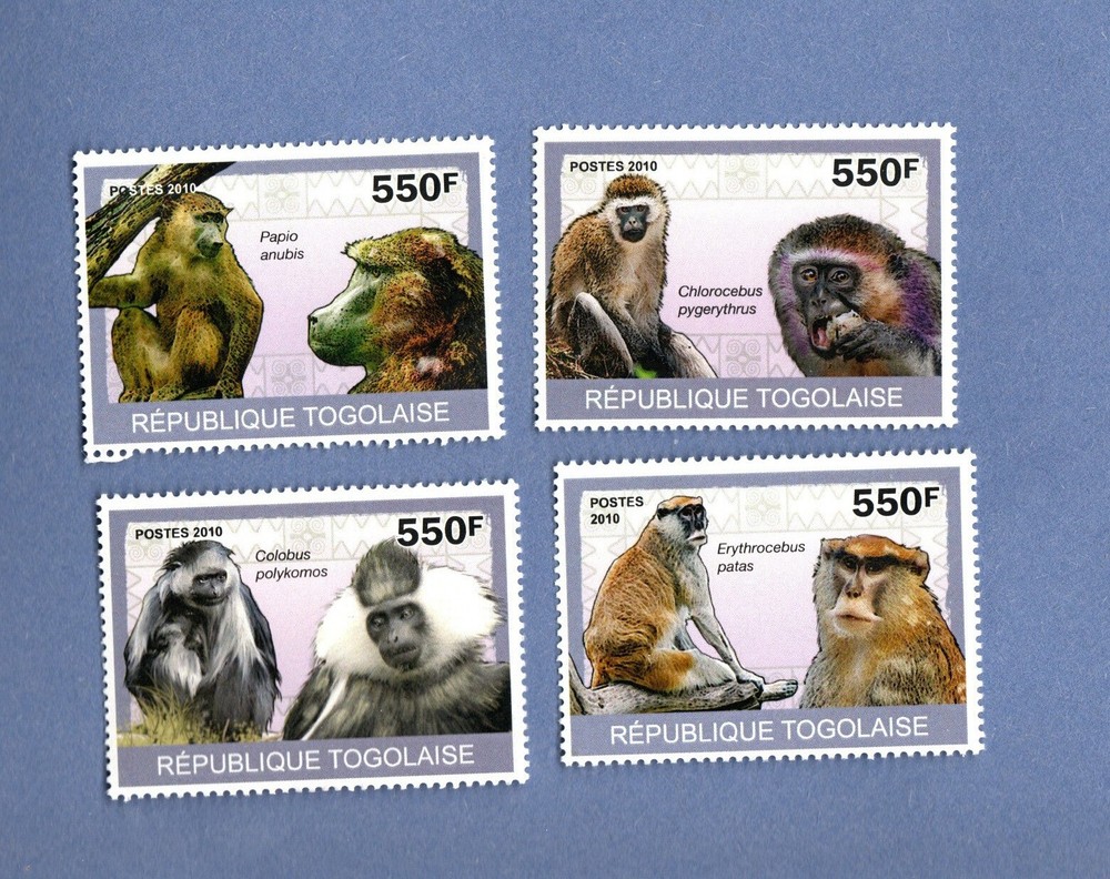 TOGO MNH PRIMATES [2010]