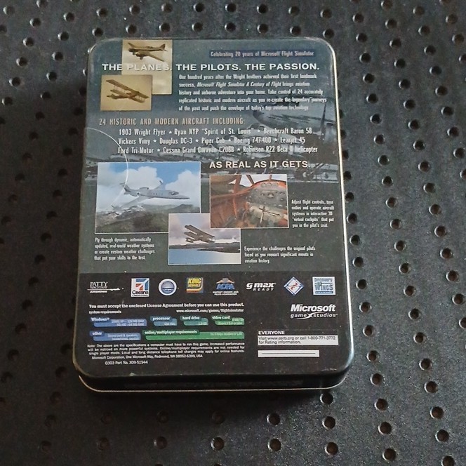 Microsoft Flight Simulator 2004 A Century of Flight PC CD Standard 3D Modeling