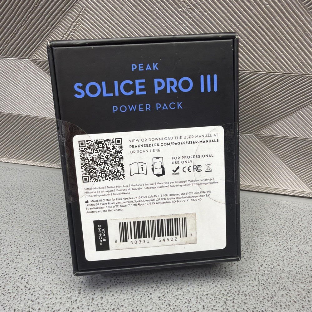 PEAK SOLICE PRO III POWER PACK