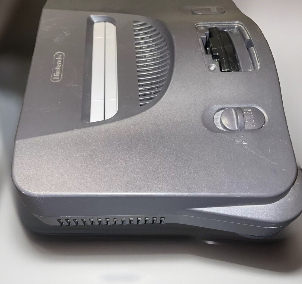 Nintendo 64 Black Console US Model + Controller + Game- Used Tested