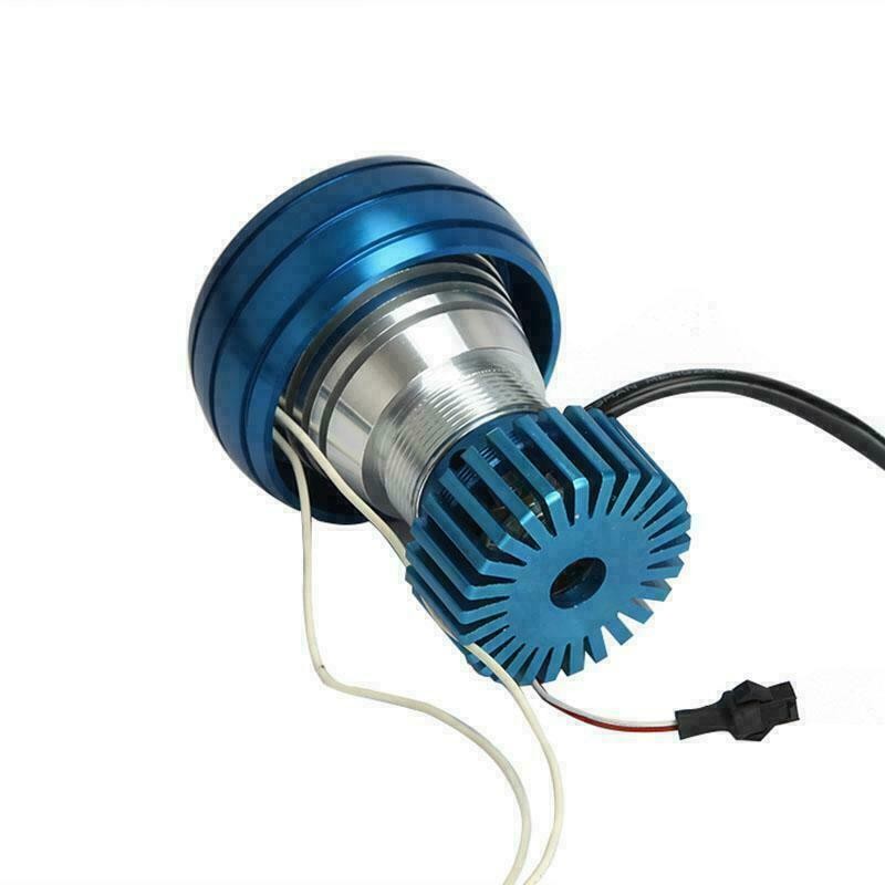 Motorcycle CCFL Angel Demon Light LED Projector Headlight Light Bulbs Kit