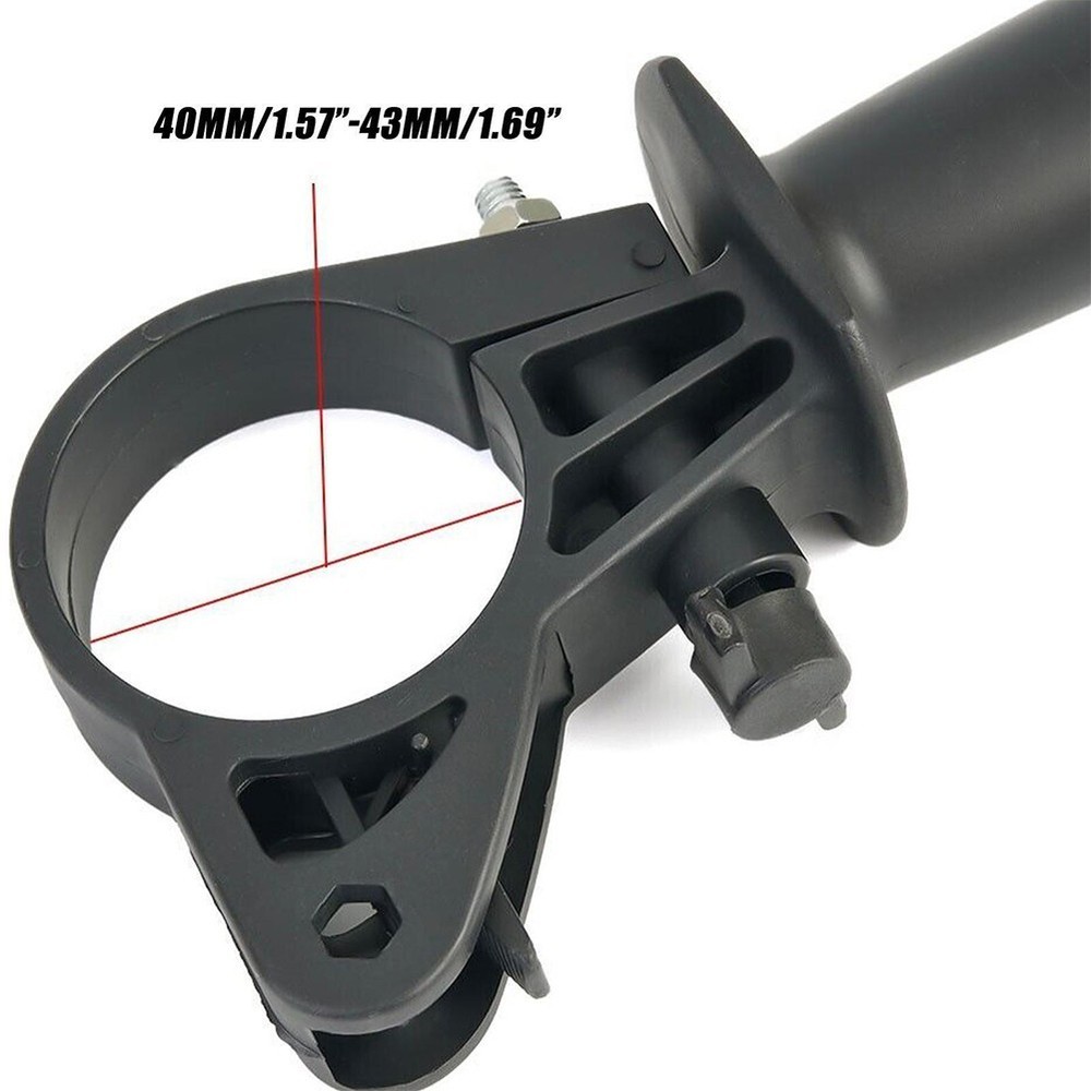 Factory Workshop Drill Handle Inner Ring 40-43mm Plastic + Metal With Ruler