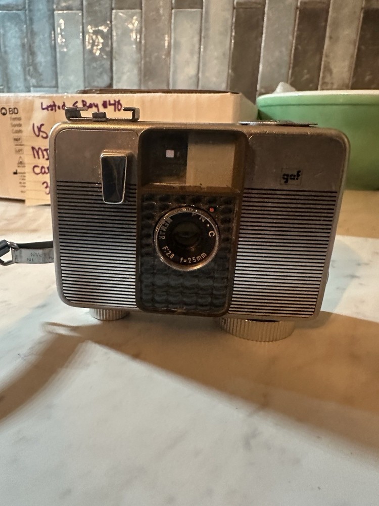Ansco Memo II Automatic GAF 35 mm With Case