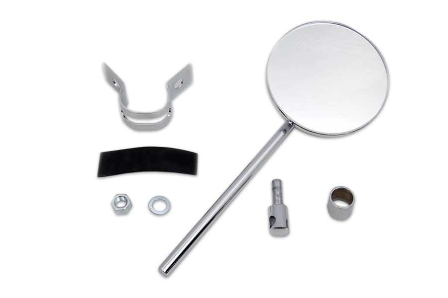 Replica Round Mirror Chrome for Harley-Davidson