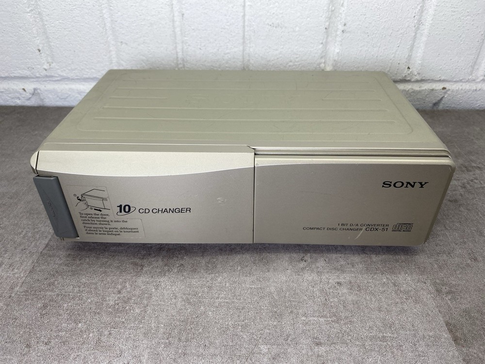 Sony CDX-51 In Car 10 Disc CD Changer. Tested Working .NO CABLE