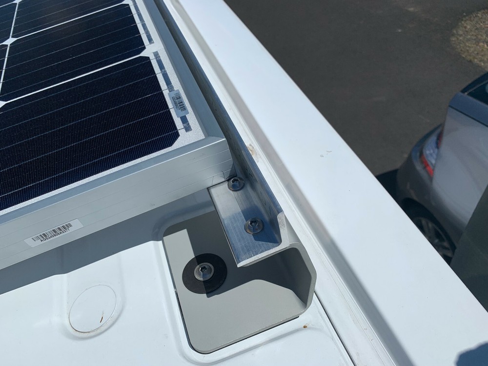 Ford Transit Rail Mounting Brackets V2 for use with Angle