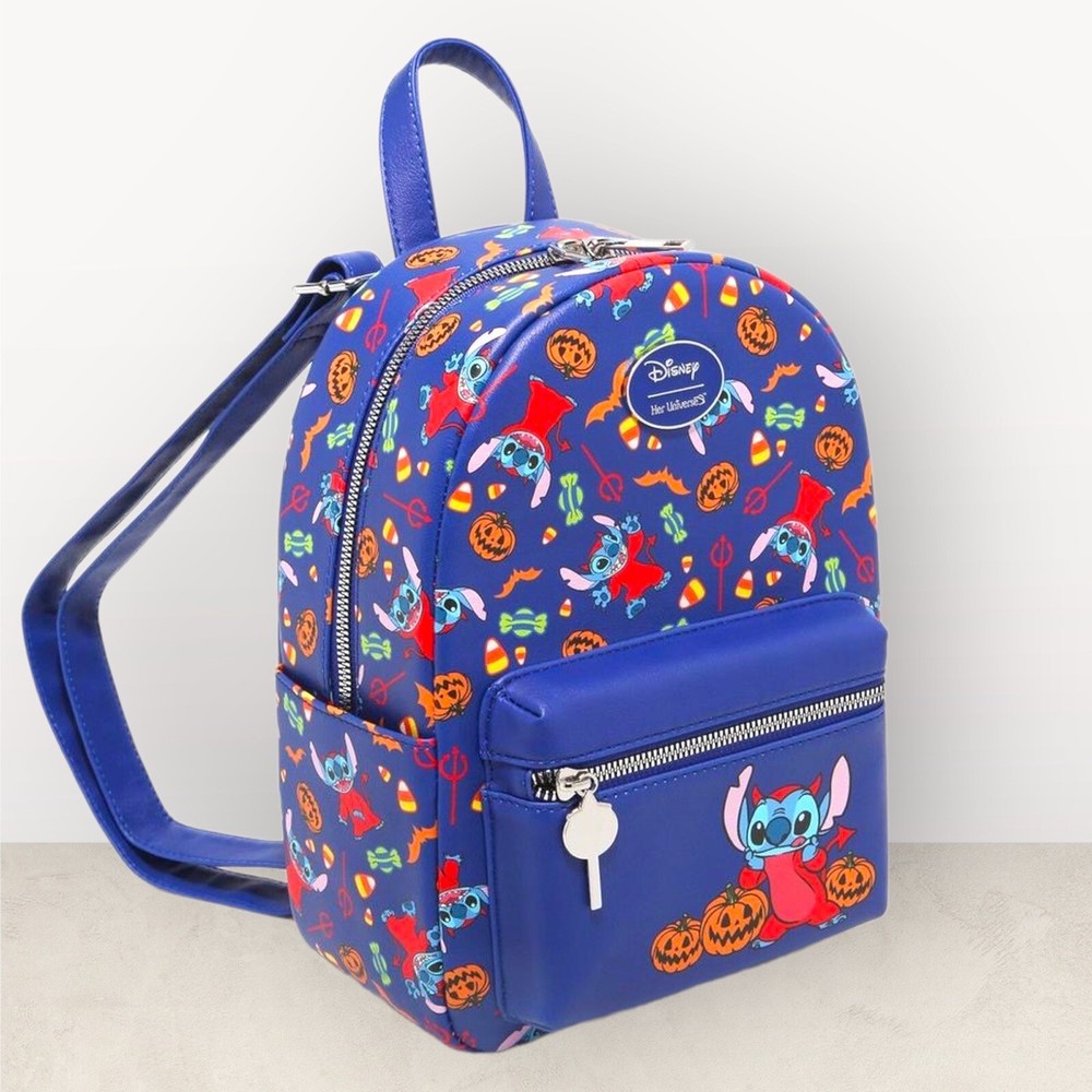 Her Universe Lilo & Stitch Devil Halloween Mini Backpack – New with Tags