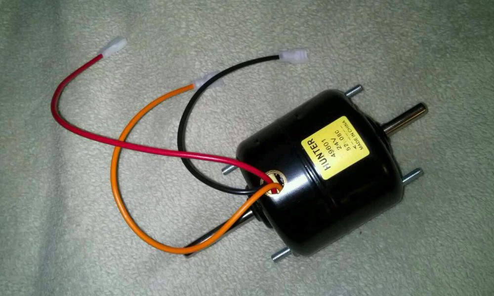 Hunter 24v heater motor 49601