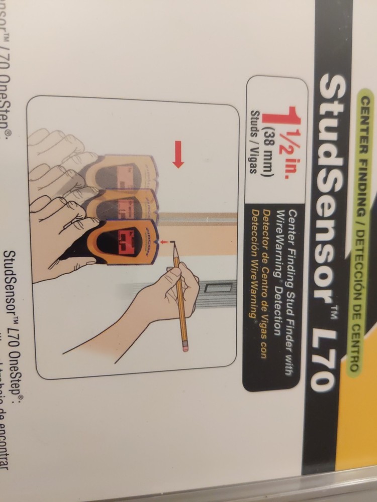 Zircon Center Finding Stud Sensor L70