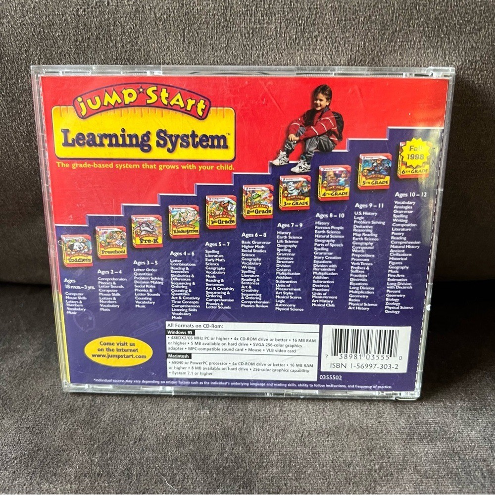 JumpStart Typing User's Guide for Kids