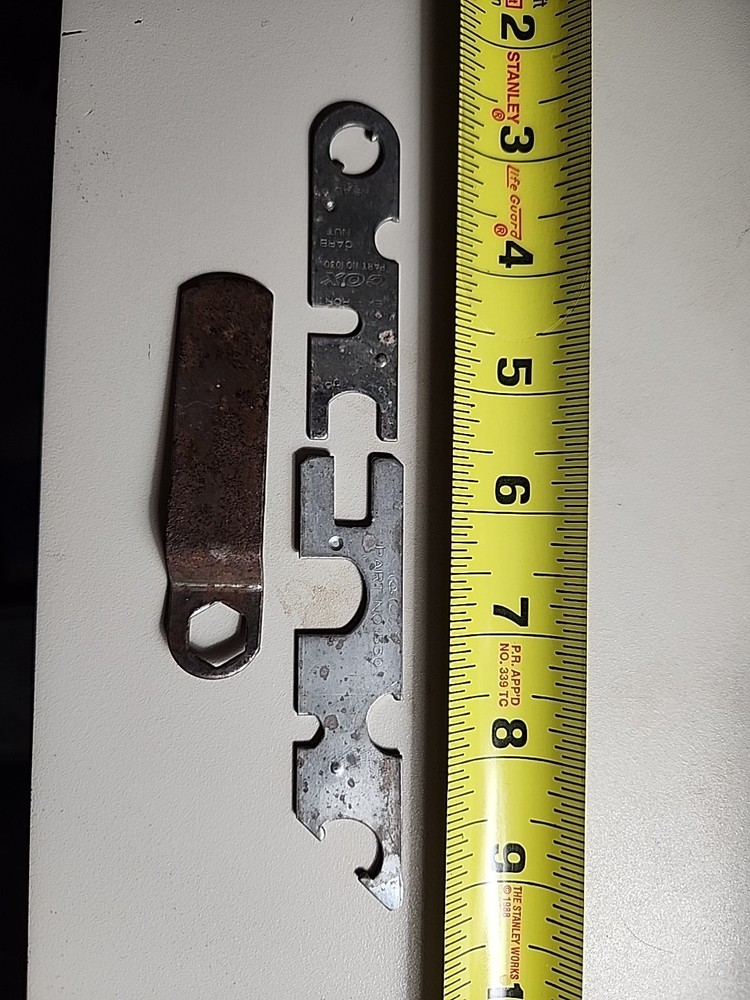 Three Cox Nitro Engine Wrenches; Spanners (?); Well Used